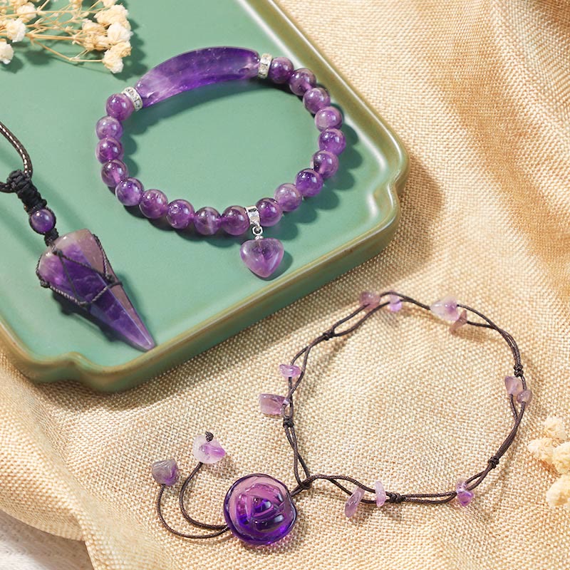Buddha Stones Bring Serenity into Your Life Amethyst Bundle - Amethyst (Bring Serenity into Your Life Amethyst Bundle)
