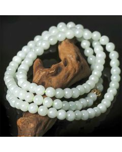 108 Beads Jade Luck Bracelet Mala - 7mm*108 Jade