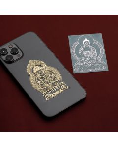 12 Chinese Zodiac Blessing Wealth Fortune Phone Sticker - God of Wealth / Large