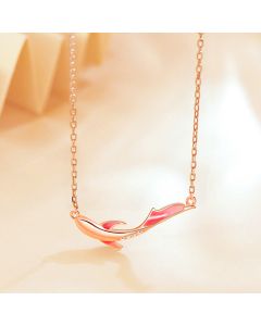 Buddha Stones 925 Sterling Silver Koi Fish Luck Zircon Prosperity Necklace Pendant - Koi Fish(Luck♥Prosperity)
