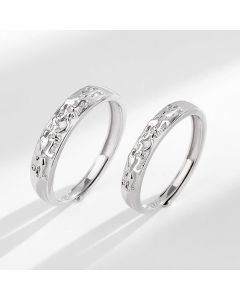 Buddha Stones 925 Sterling Silver PiXiu Balance Adjustable Couple Ring - Men