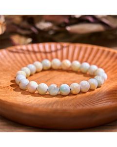 Buddha Stone Hemimorphite Calm Energy Bracelet - Hemimorphite(Wrist Circumference: 14-16cm)