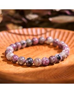 Buddha Stone Plum Blossom Tourmaline Balance Bracelet - Plum Blossom Tourmaline(Wrist Circumference: 14-16cm)