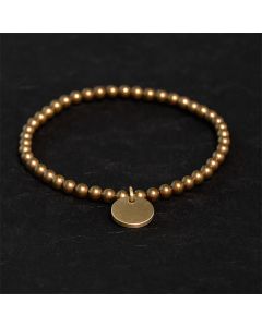 Buddha Stones Amekaji Brass Copper Balance Bracelet - Brass(Wrist Circumference: 20-21cm)