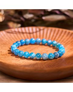 Buddha Stones Apatite Manifestation Bracelet - Apatite(Wrist Circumference: 14-15cm)