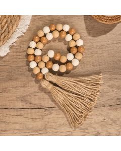 Buddha Stones Boho Country Beaded Tassel Accent Mindful Living Decor - 148 cm