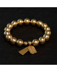 Buddha Stones Brass Copper Healing Bracelet - Brass(Wrist Circumference: 20-21cm)