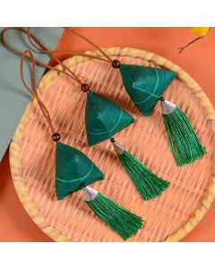 Buddha Stones Dragon Boat Festival Zongzi Pattern Sachet Protection Tassel Hanging Decoration - Zongzi Sachet