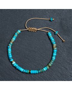 Buddha Stones Emperor Stone Happiness Spacer Bead Bracelet - Emperor Stone(Wrist Circumference 16-20cm)