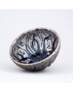 Buddha Stones Handmade Tea Tree Design Chinese Jianzhan Ceramic Teacup Kung Fu Tea Cup - 8.5cm*4.3cm
