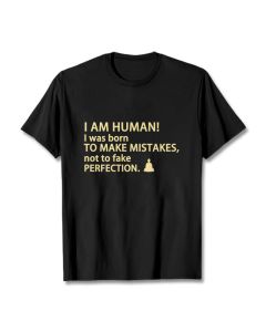Buddha Stones I Am Human Tee T-shirt - Plum / 2XL