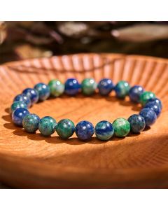 Buddha Stones Lazurite Lapis Lazuli Serenity Bracelet - Lazurite(Wrist Circumference: 14-15cm)