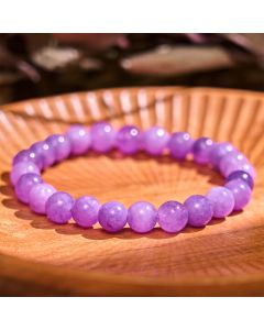 Buddha Stones Lepidolite Inner Peace Bracelet - Lepidolite(Wrist Circumference: 14-15cm)