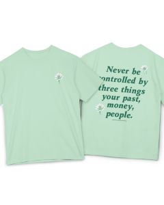 Buddha Stones Lotus Never Be Controlled By Three Things Tee T-shirt - Bisque / L