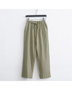 Buddha Stones Men's Solid Color Cotton Casual Drawstring Pants With Pockets - Black / US/UK/AU42，EU52 (3XL)