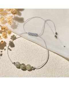 Buddha Stones Natural Labradorite Bead Rope Healing Bracelet - Labradorite(Wrist Circumference: 15-21cm)
