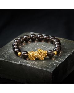 Buddha Stones PiXiu Ice Obsidian Auspicioisness Bracelet - Ice Obsidian（Cleansing ♥ Positive）