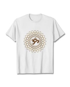 Buddha Stones Rhombus OM Design Tee T-shirt - LightGrey / 2XL