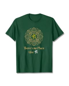 Buddha Stones There Is No Place Like Lotus Tee T-shirt - Light Grey / 2XL