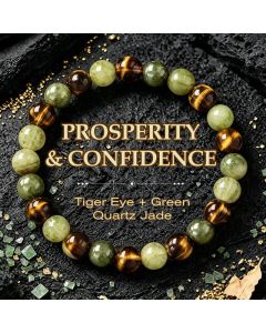 Buddha Stones Tiger Eye Jade Strength Round Beaded Bracelet - Tiger Eye(Protection ♥ Courage)