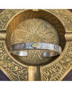 Buddha Stones Eye Of Horus Protection Copper Cuff Bracelet Bangle - Eye of Horus(Healing♥Protection)