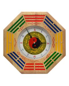 Feng Shui Bagua Map Balance Energy Map Wall Clock - Bagua Map&Wall Clock 43cm