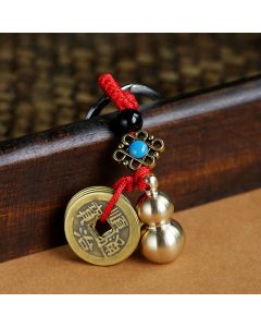 Feng Shui Copper Healing Luck Keychain Decoration - 2