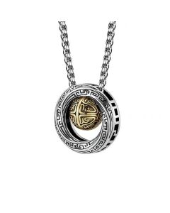 FREE Today: Cleanse The Aura Mobius Lucky Bead Copper Wealth Necklace Pendant - Mobius Lucky Bead