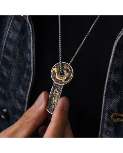 FREE Today: Strength and Protection Copper Dragon Vintage Coin Pendant Necklace - Copper(Balance♥Wealth)