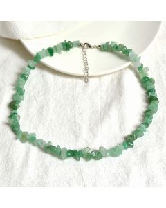 Buddha Stones Natural Crystal Stone Luck Necklace - Amethyst