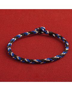 Buddha Stones "May prosperity fill your life" Lucky Multicolored Bracelet - 19cm