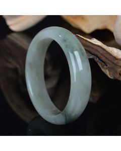 Natural Jade Luck Healing Bangle Bracelet - 62mm