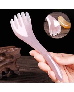 Resin Gua Sha Massage Comb Tool Set - Gold