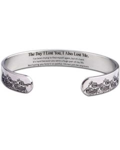 Buddha Stones The Day I Lost You Memorial Harmony Bracelet Bangle - Rose Gold