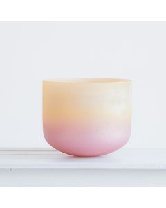 Tibetan Crystal Sound Bowl Meditation Handcrafted for Healing and Support Singing Bowl - 10 IN (25.4CM)