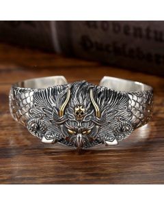 Buddha Stones Tibetan Garuda Bird Wisdom Protection Bracelet Bangle - Garuda(Wisdom♥Protection)