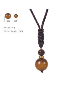 Buddha Stones Tibetan Jade Harmony Necklace - Malachite