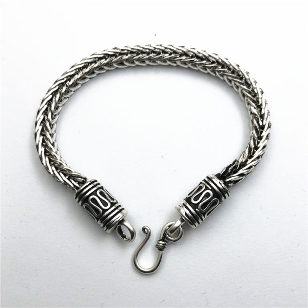 Buddha Stones Braided Dragon Keel Vintage Creativity Buckle Bracelet - Image 8